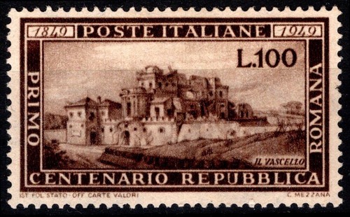 Repubblica 1949 centenario - repubblica,