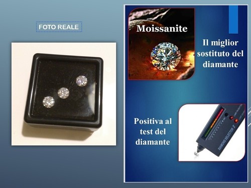 Lotto diamanti ct d vs - 3,