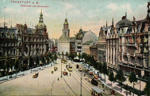 Cartolina francoforte sul - cartolina,