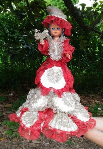 Bambola dama vintage - vintage, anni