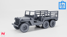 Modellino veicolo Willys 6x6