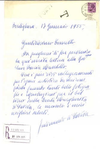 1955 bordighera ferdinando - ferdinando, di