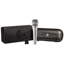 Shure KSM8-N Microfono Pro cablato dinamico cardioide per voce e canto, Nickel