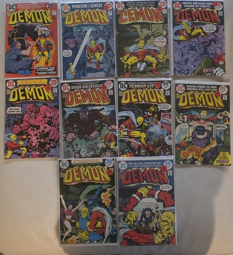 Set parziale demon 1972 - demon, 1972-1974