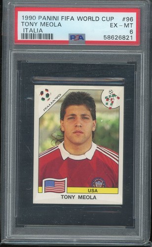 Tony meola 1990 panini world - tony,