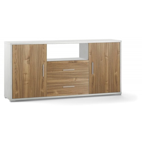 Credenza contenitore bianco - credenza,