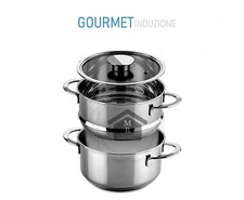 SET PER COTTURA A VAPORE 3 Pz