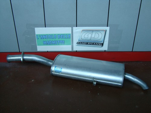 Marmitta tubo posteriore - tubo,