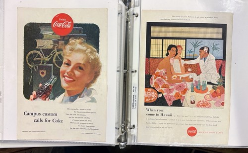 Pubblicità coca cola vintage - cola,