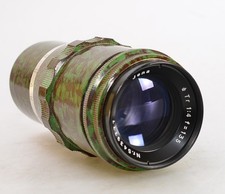 M42 CARL ZEISS JENA Triotar alluminio 4/135 ⭐15 lamelle BUBBLE BOKEH ⭐vintage⭐✅(8302)