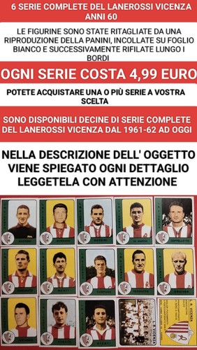 Serie complete del vicenza - serie,