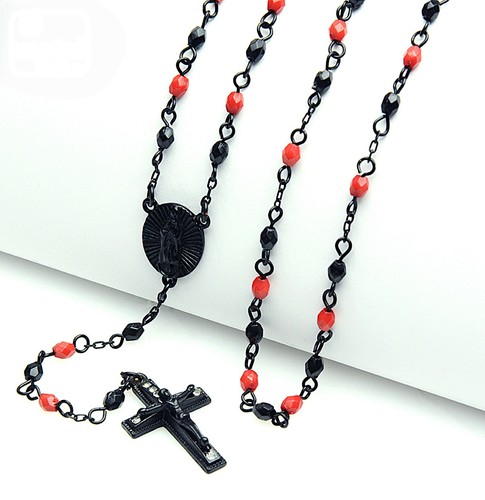 Collana rosario uomo - collana,