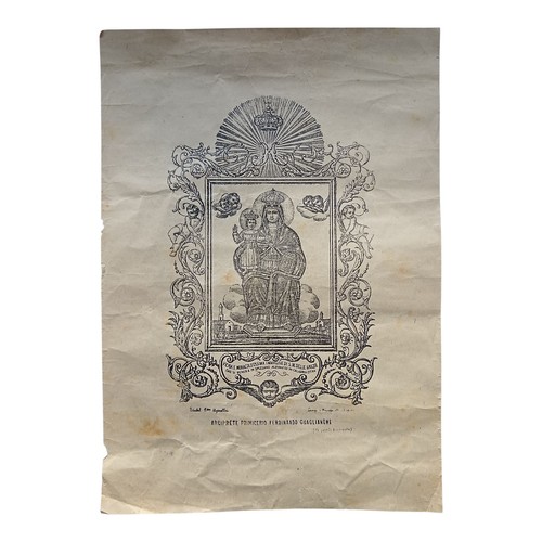 Antica litografia - antica,