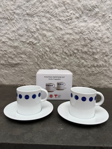 Set piattini tazze espresso