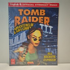TOMB RAIDER III 3 GUIDA OFFICIAL GUIDE PS1 ENG SONY