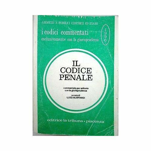 0732 volume codice penale - il,
