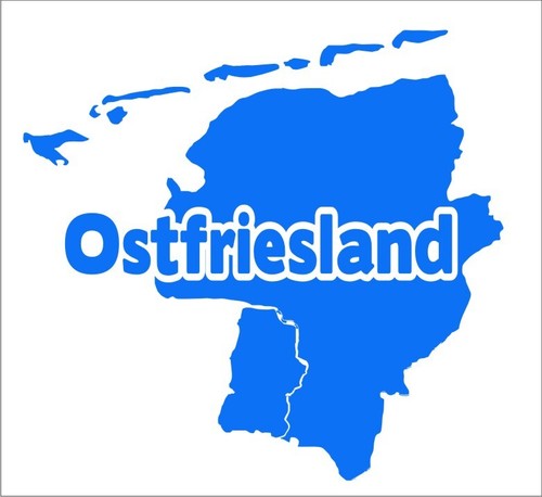 Adesivo frisia orientale - adesivo,