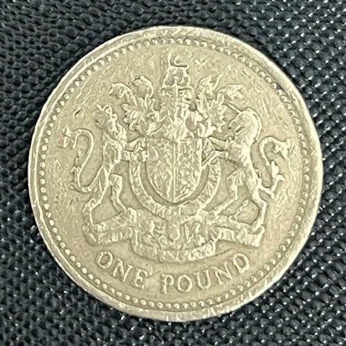 Moneta una sterlina royal - da,