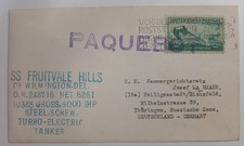Lettre usa griffe paquebot - usa,