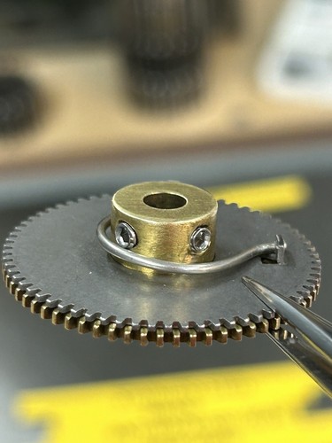 Radio collins ottone inox - collins, ottone/inox