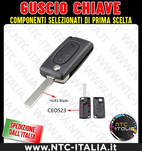 Guscio chiave cover peugeot - cover,