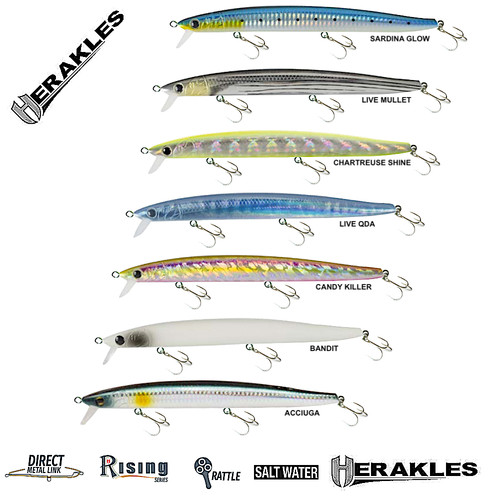 Herakles long john esca - herakles, minnow