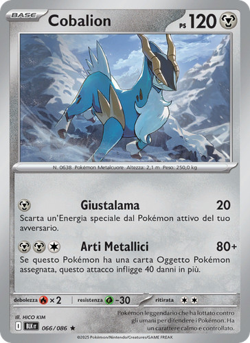 Pokemon cobalion blk 066 - pokemon,