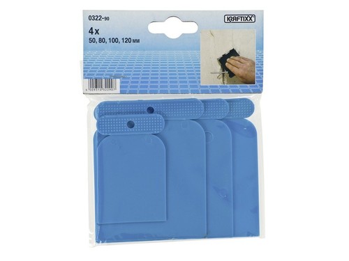 Set spatole plastica 4 - set,