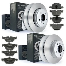 Set dischi freno pastiglie freno anteriori posteriori per BMW 5 E60 E61 Touring set