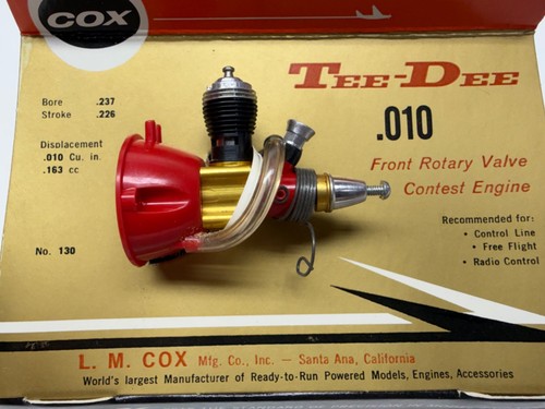 Motore aereo gas cox - a,