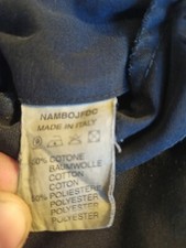 Giubbino FAY Uomo Jacket NAMBOJFDC Italy Coat  Man Size M BLACK NERO OTTIMO STAT