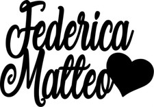 nomi in legno personalizzati cake topper nome sposi matrimonio 