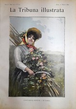 Stampa antica PAVIA CONTADINA