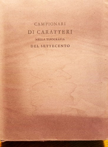 Campionari caratteri nella - di,