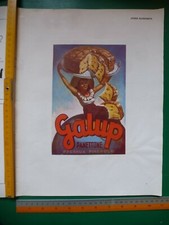 Pubblicità GALUP Panettone