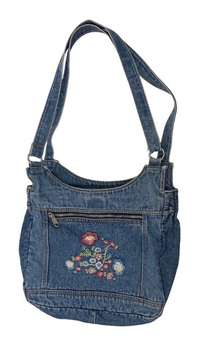 Borsa tracolla denim con - borsa,