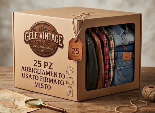Box abbigliamento usato - box, pz