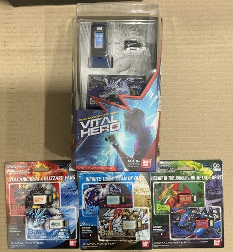 Digimon vital hero blue - vital,