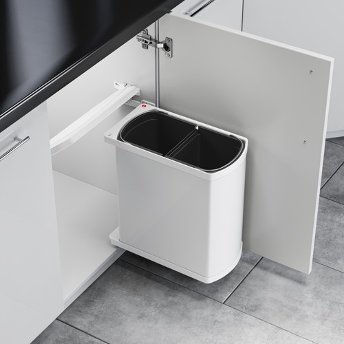Raccoglitore rifiuti duo 8l - raccoglitore,