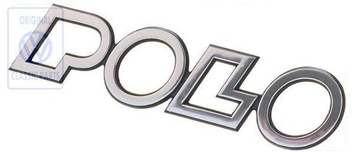 Distintivo polo scritta - vw,