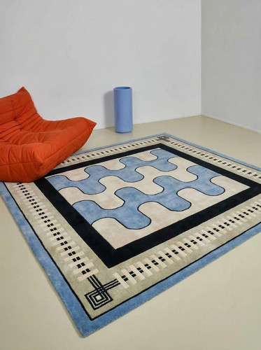 Tappeto lana trapuntato - tappeto, a