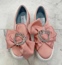 Sneakers Chiara Ferragni Flirting Jewell con fiocco rosa nuove senza scatola $446 taglia: 37 (US:7)