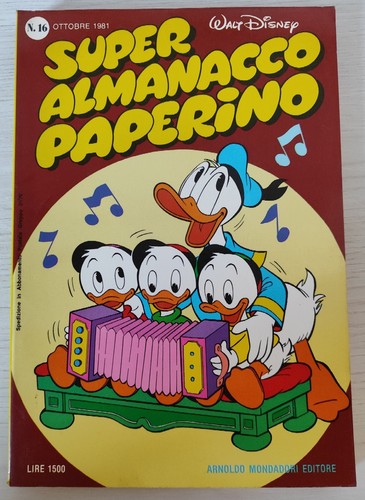 Super almanacco paperino 16 - super, n.16