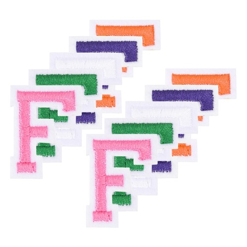Pezzi toppe lettere - toppe, ferro
