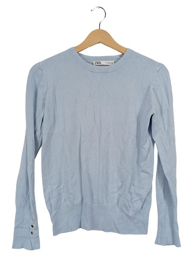 Zara maglione donna blu casual - donna,