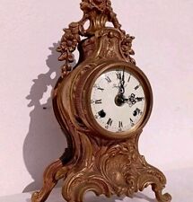 Antico Orologio da camino Franz Hermle Parigina Arredamento Imperial Barocco Ita