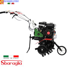 Motozappa a Scoppio Benzina 202 CC SBARAGLIA Fresatrice Motocoltivatore 4 Tempi