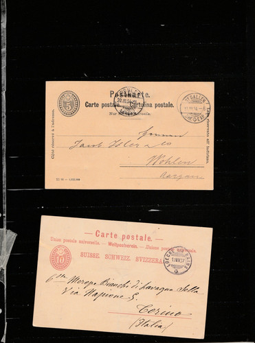 Svizzera intero postale