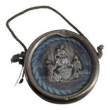 Immagine sottovetro della Madonna di Pompei