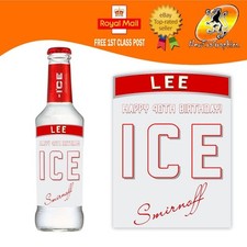 ETICHETTA BOTTIGLIA GHIACCIO